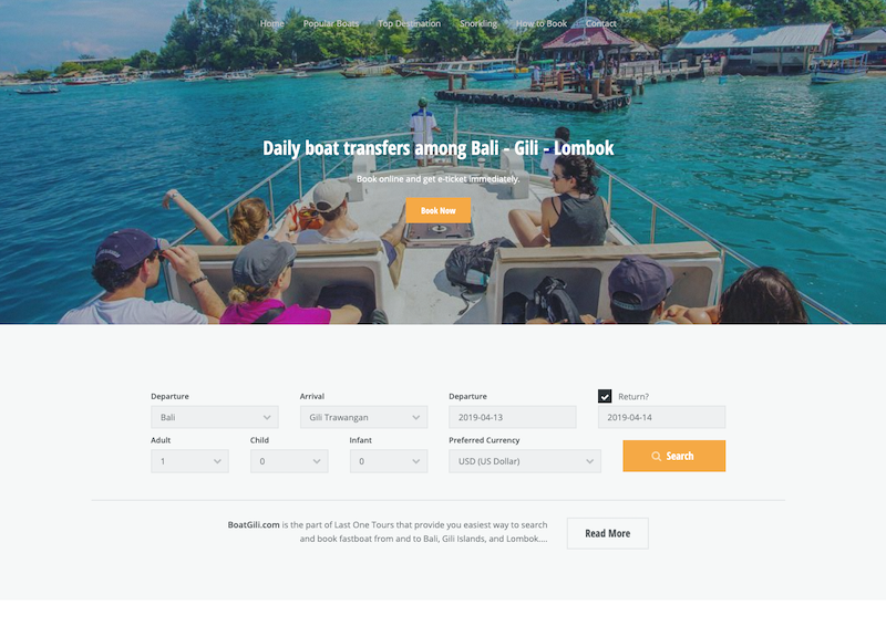 Boat Gili