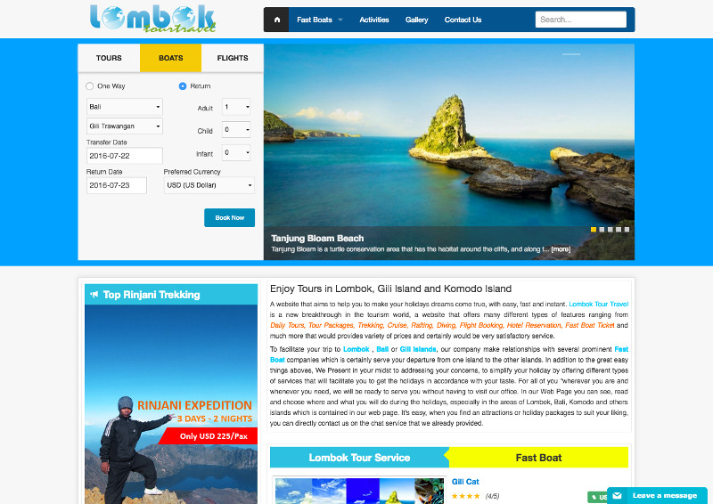 Lombok Tour Travel