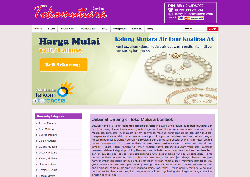 Toko Mutiara Lombok